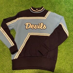 Vintage Devils Sweater Cheerleading Band, Women’s XXL